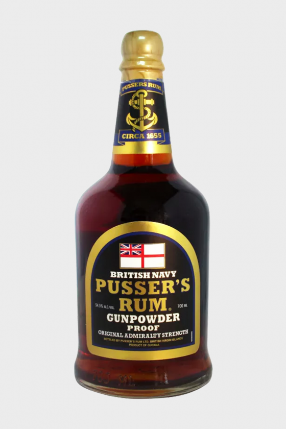 PUSSER'S RUM Gunpowder Proof